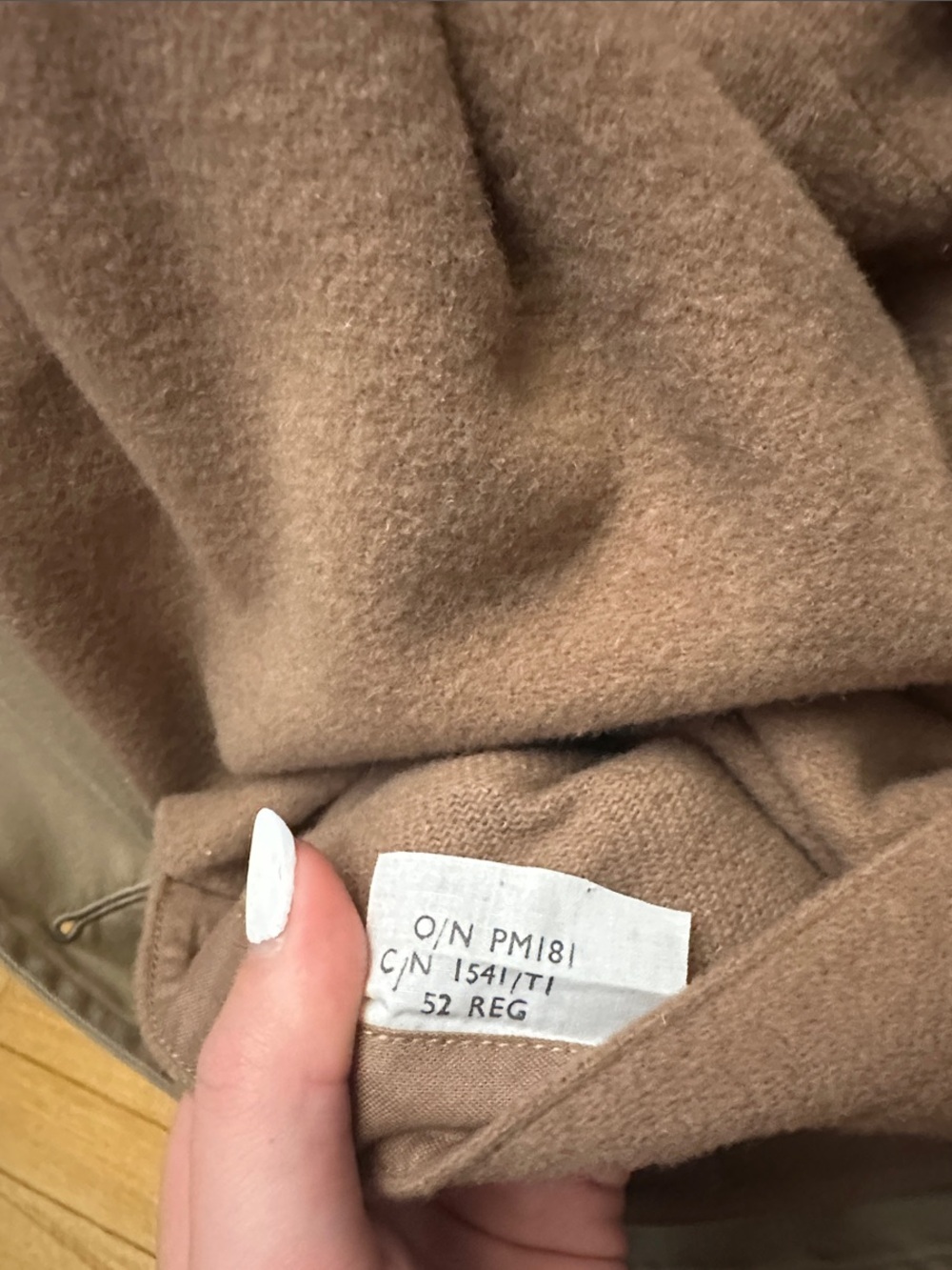 Burberry Rego Men’s Beige Trench Coat with Brown Collar Size 52 Regular - Picture 12 of 13